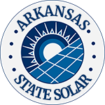 Arkansas State Solar logo.